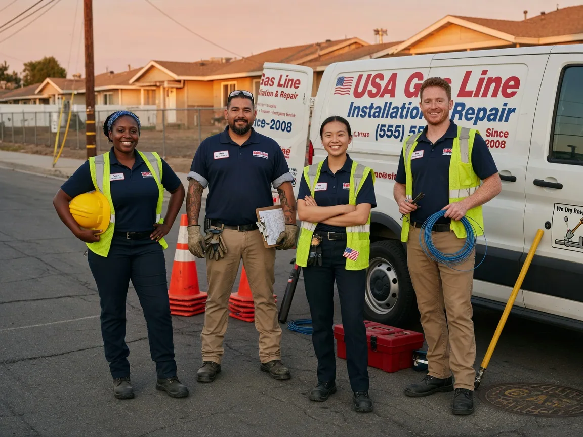 Gas Line Installation company in Emigsville, PA